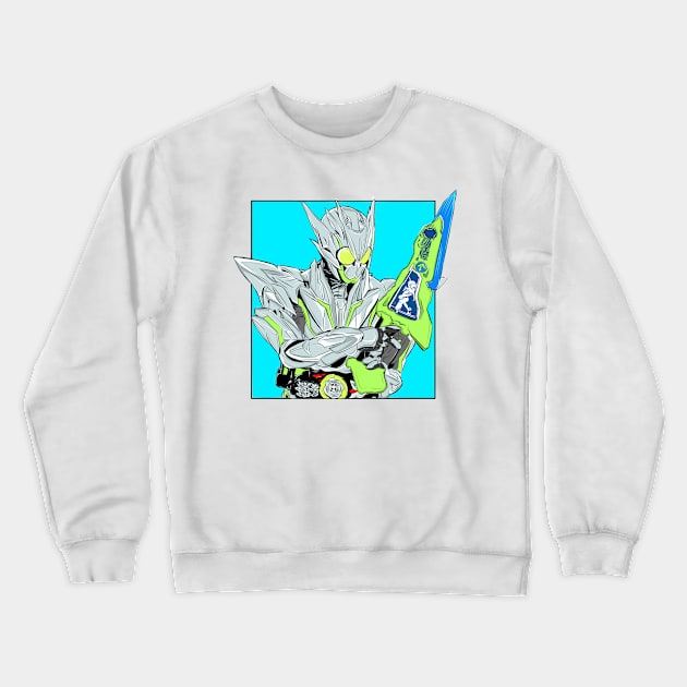 KAMEN RIDER ZERO ONE METAL CLUSTER HOPPER Crewneck Sweatshirt by Tokuproject